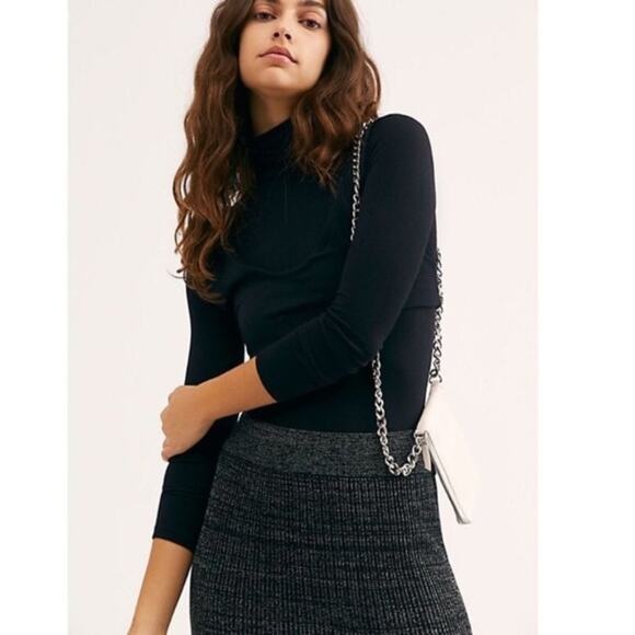 NWT Free People Shine Bright maxi skirt - Picture 3 of 7